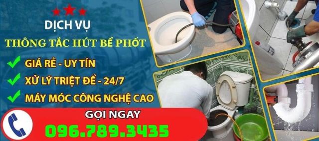 Dịch vụ thông tắc cống